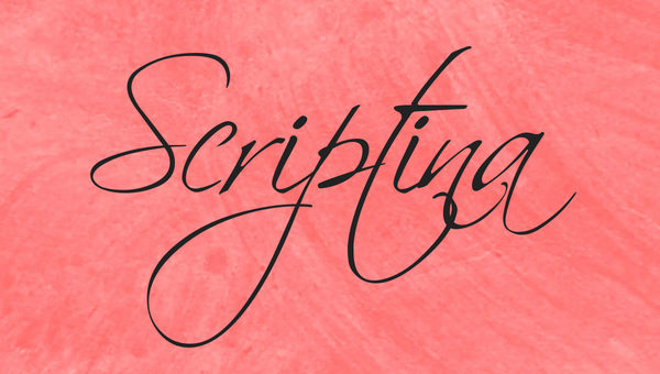 scriptina-font