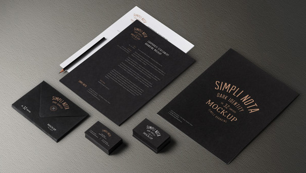 stationery-branding-corporate-identity-simplified-dark-mock-up-free-psd