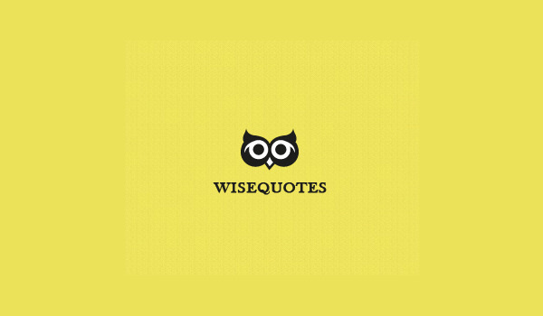 wise quotes log design