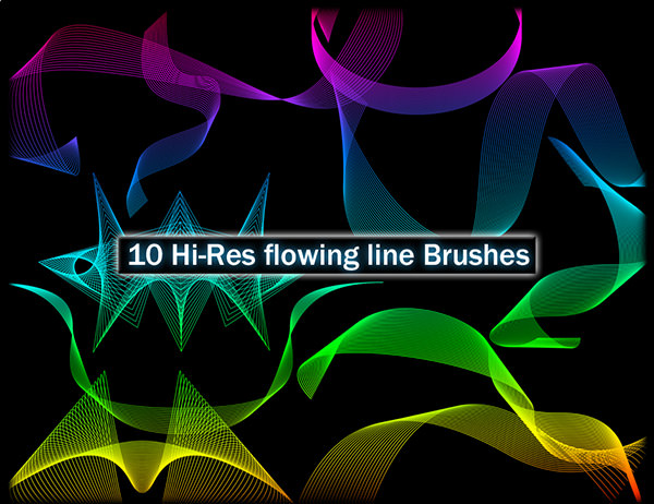 10-hi_res_flowing_line_brushes