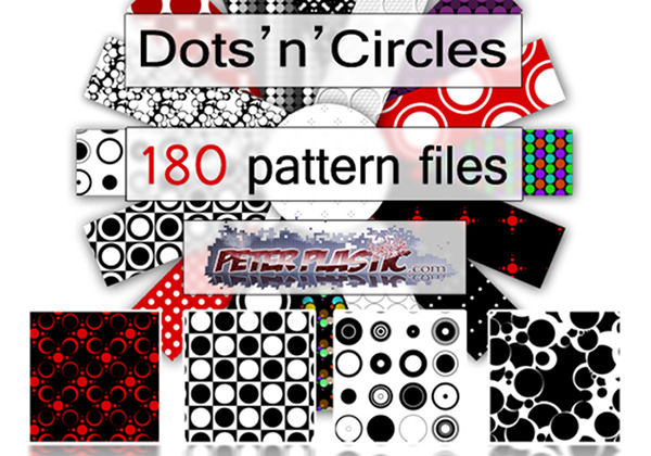 180 Dot ‘n’ Circles Patterns
