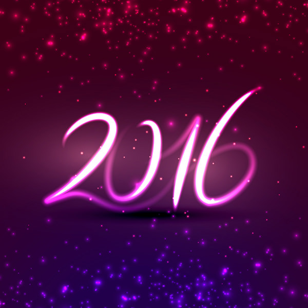 2016 Happy New Year Background