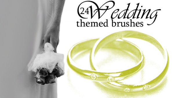 24 wedding-theme-brushes