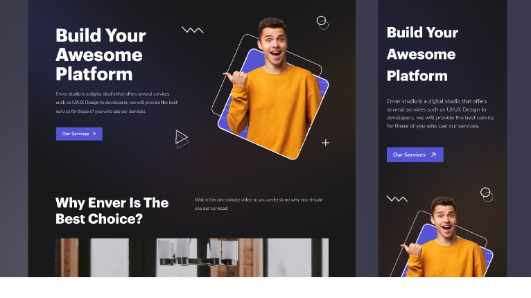 Agency Portfolio Template Design