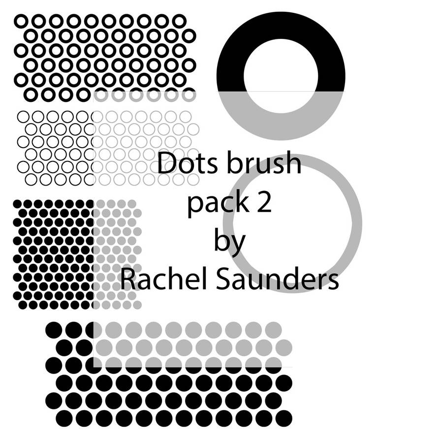 Dots brush set 2 by Random Stipple Brushes