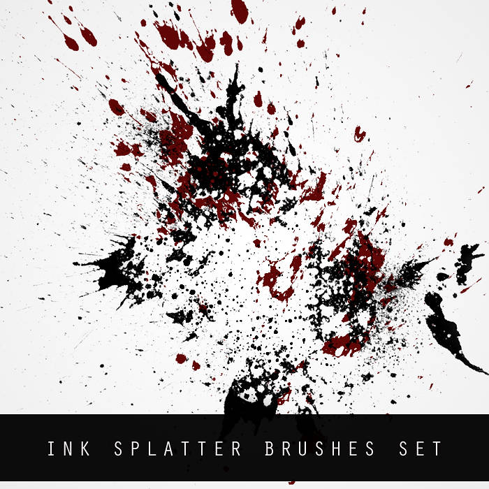 Download Free Ink Splatter Brushes