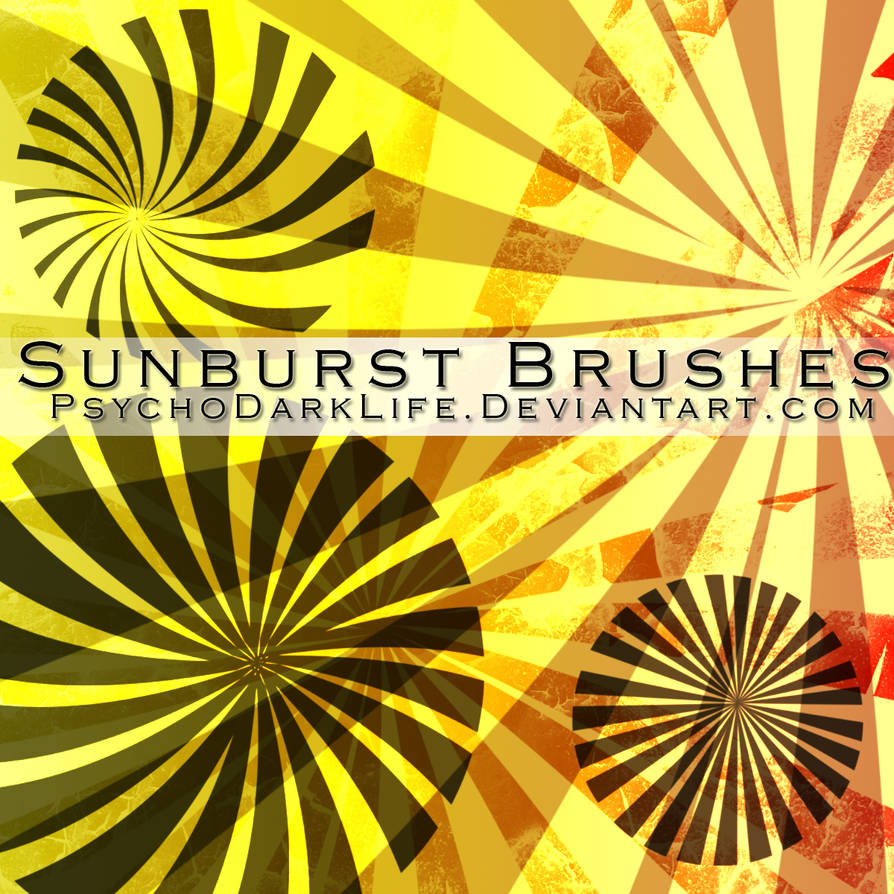 Download Free Sunburst Brushes