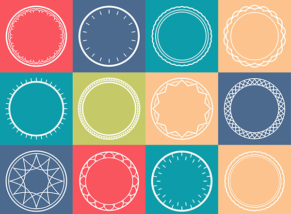 Free Vector Circles Pattern