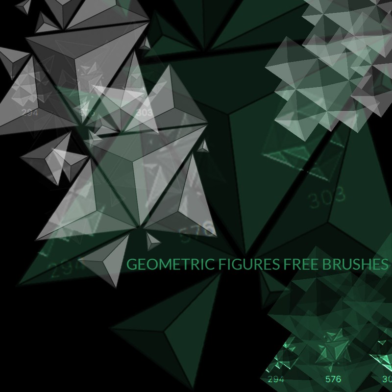 Free Triangle Brushes patterns