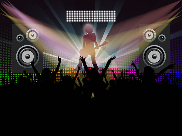 FreeVector-Dance-Party- design