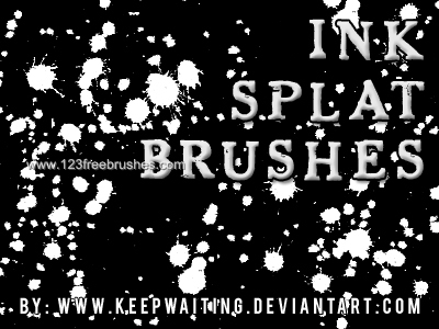 Ink Splatter for Photoshop Brush