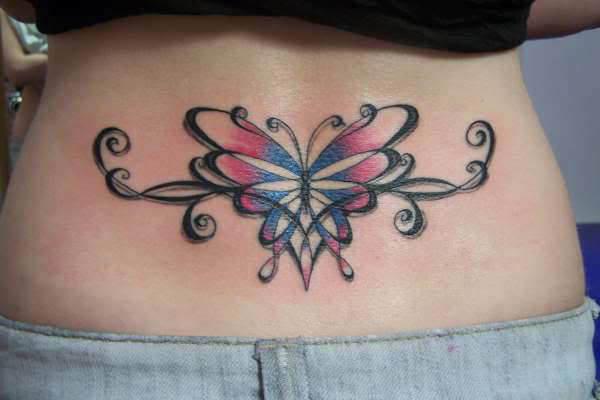 Lower-Back-Butterfly-Tattoo