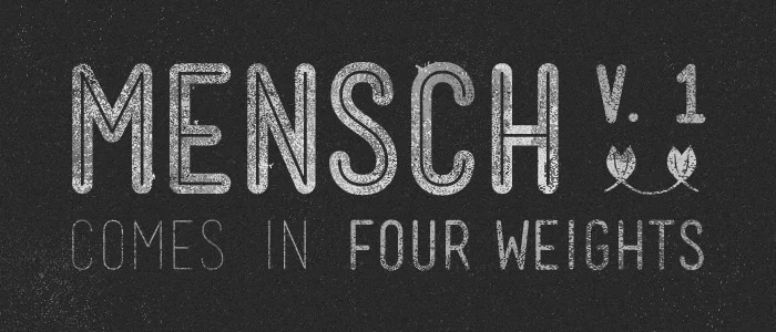 Mensch-Font