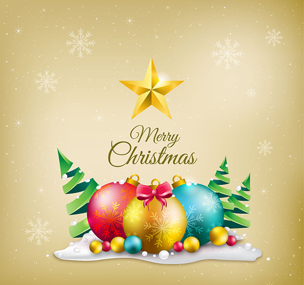 Merry-christmas-decoration-background