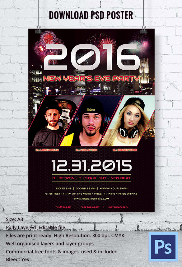 NewYearDJ_Poster