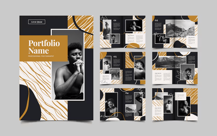 Portfolio Template Free PSD