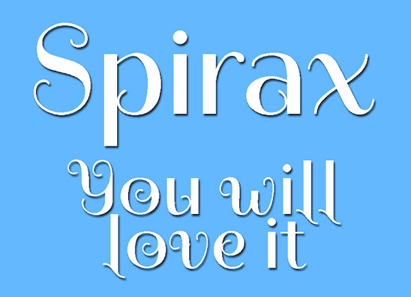 Spirax font