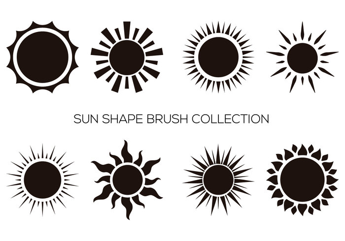 Sun Shape Brush Collection