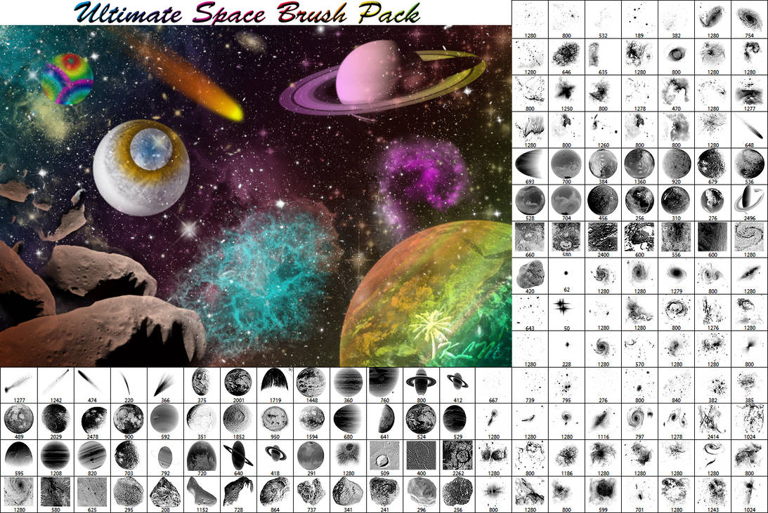 Ultimate Space Brush Pack