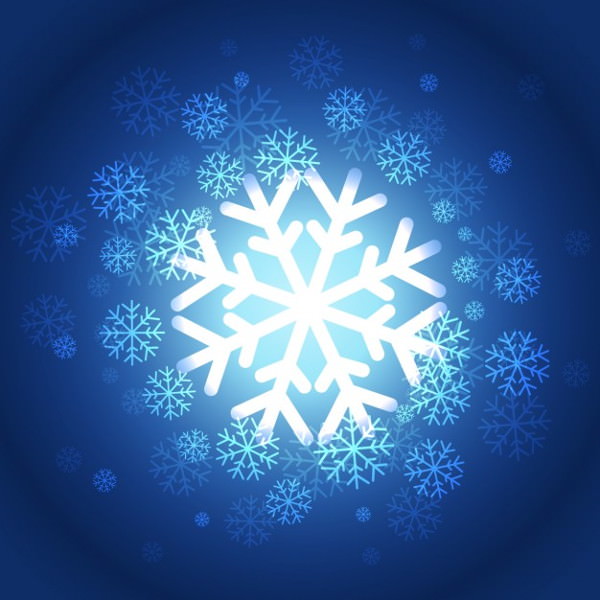 beautiful-snowflakes-background