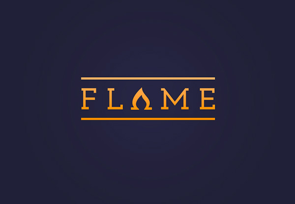flame logo design