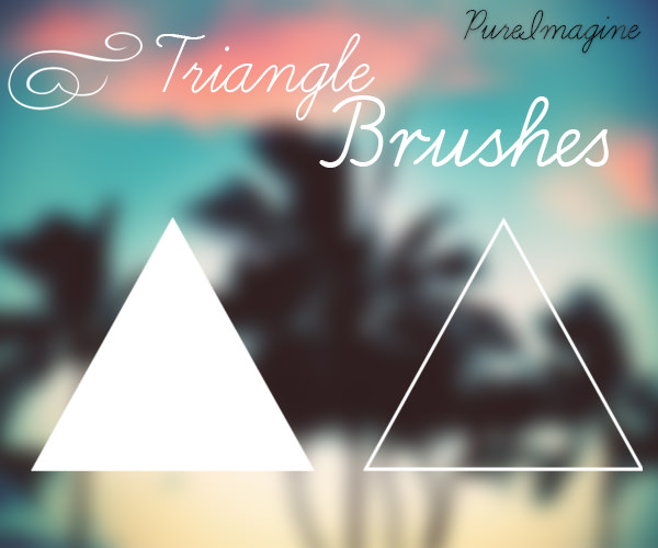 free-triangle_brushes-pack