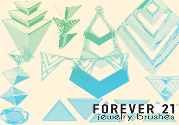 geometric-jewelry-brushes-in-triangle-shape