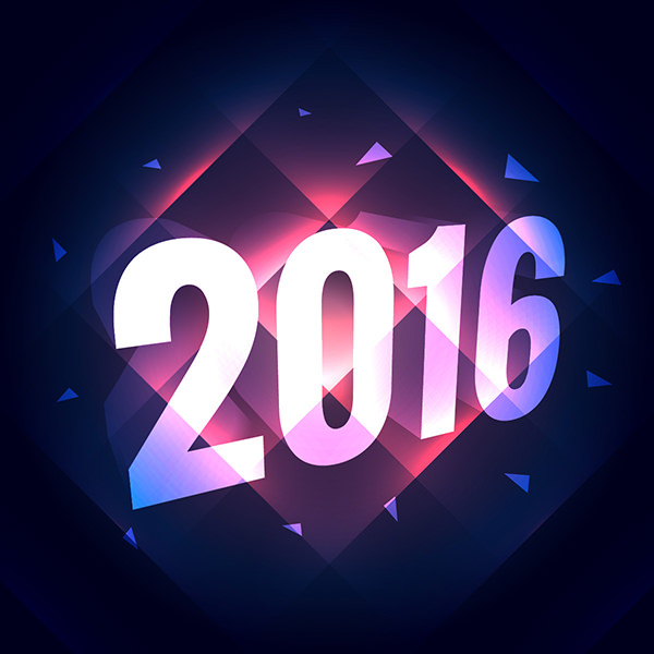 geometric-new-year-background-with-shiny-lights