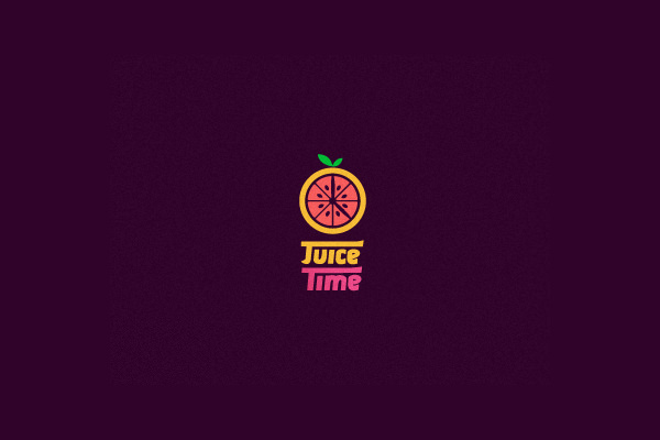 juice time logo design