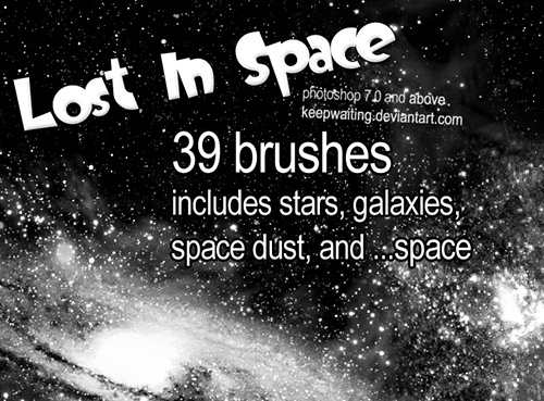 lost_in_space_brushes for photoshop