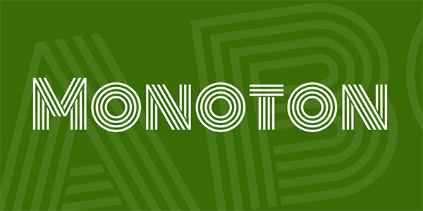 monoton-font
