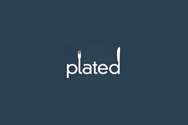 plated logo design