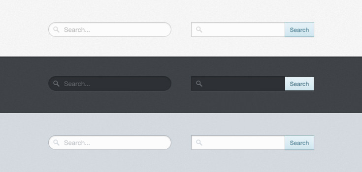 pretty little search form psd