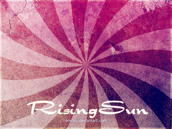 rising sun_brushes