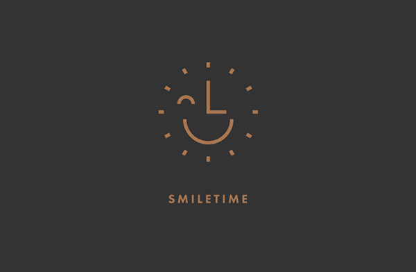 smiley time logo design