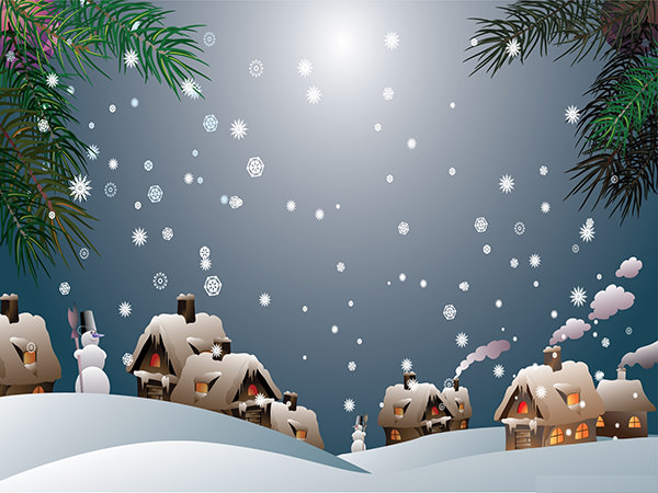 snowy-christmas-village--background