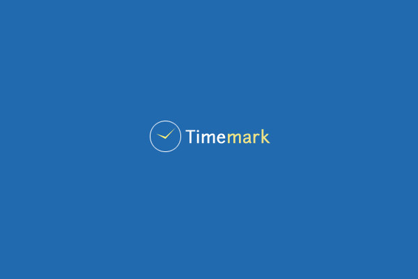 time mark logo design