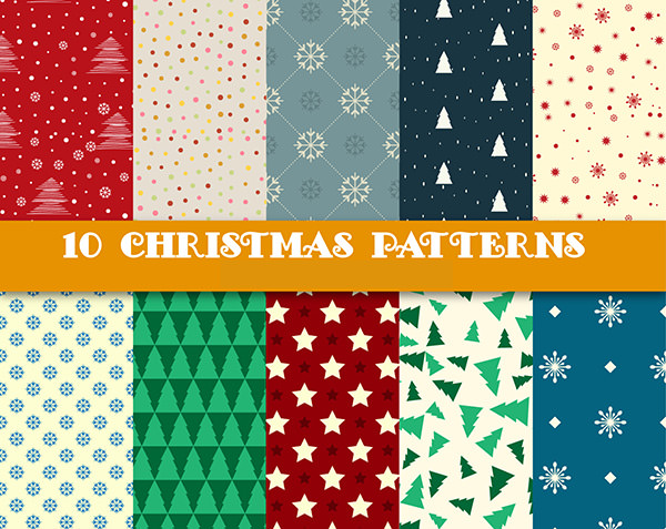 various-kind-of-christmas-patterns