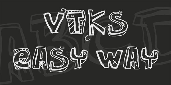 vtks-easy-way-font