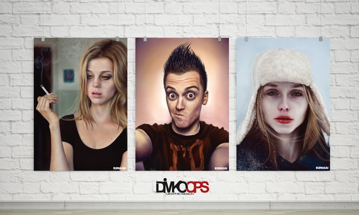 3_realistic_poster_gallery_mockups