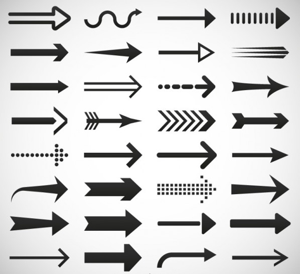 Arrow Icons Set