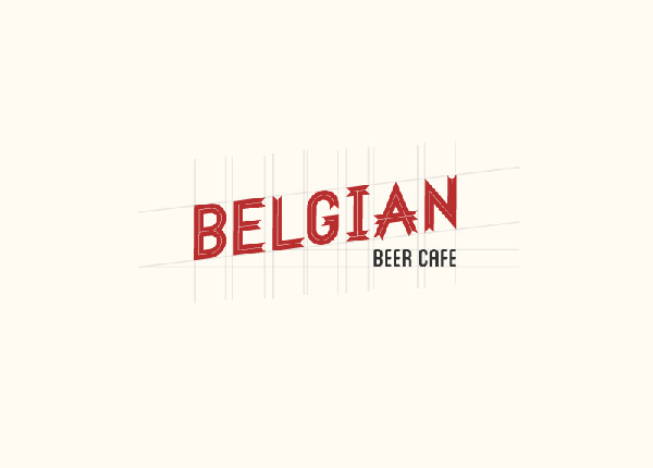 Belgian Beer Loho Design