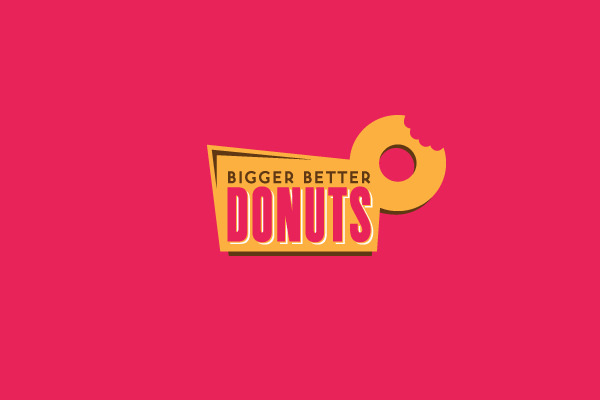 Bigger Better Donuts Logo