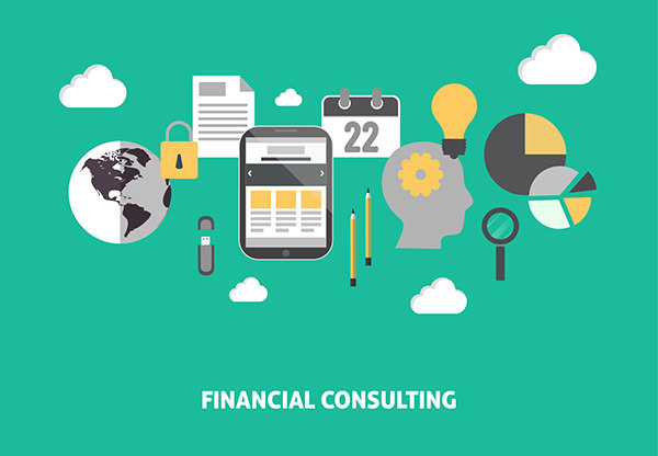 Financial Counting infographic Elements