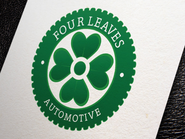 Four Leaves Automative Logo