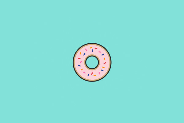 INspirational Donut Logo Design