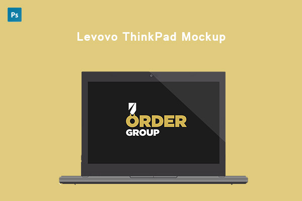 Lenovo Thinkpad Mockup