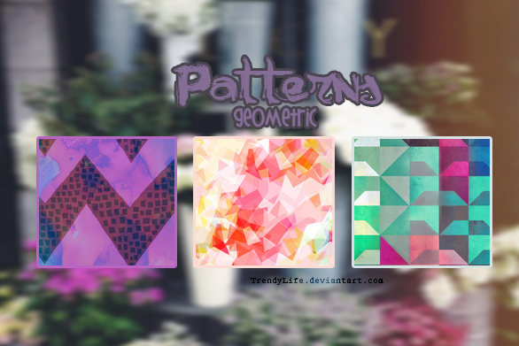 Phtoshop Patterns of Geometric