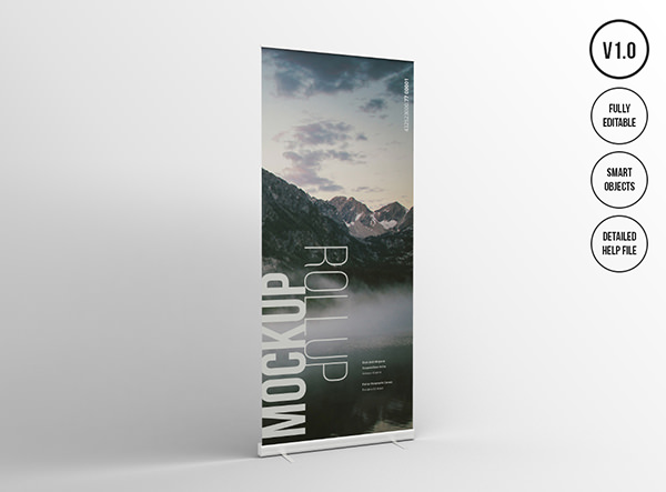 Download Free 10 Rollup Mockups In Psd Indesign Ai PSD Mockup Templates