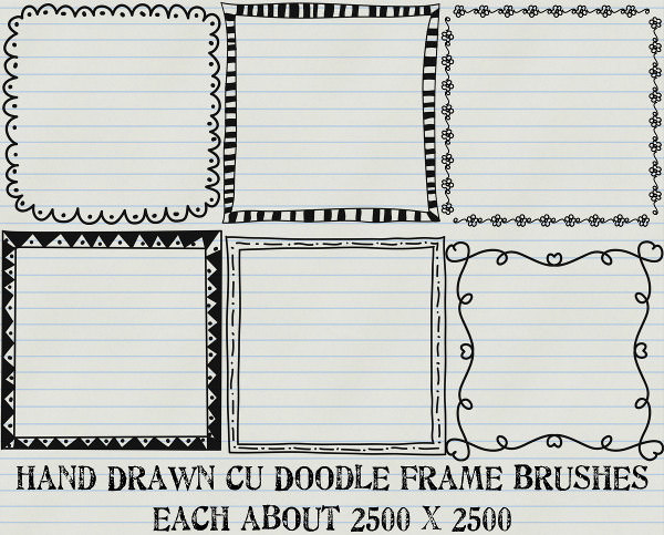 doodle_frame_brushes